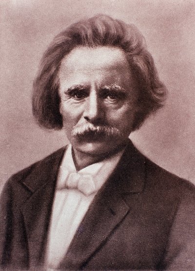 Portrait of Edvard Grieg by Unknown artist