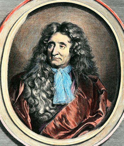 Portrait of Jean de La Fontaine by Unknown artist