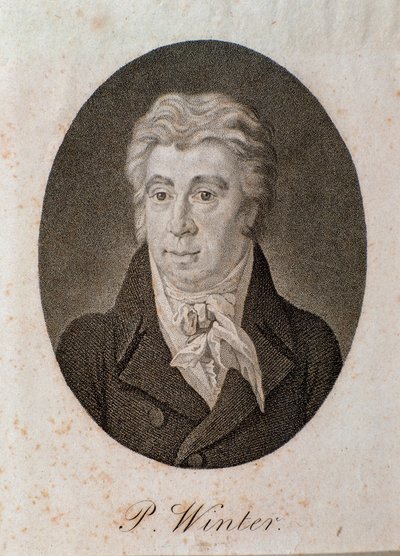 Portrait of Peter Winter by Unknown artist