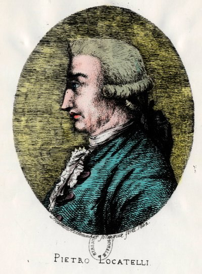 Portrait of Pietro Locatelli by Unknown artist