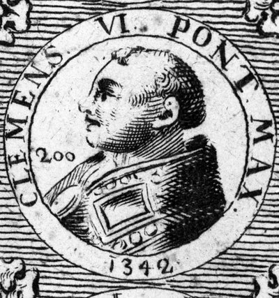Portrait of Pope Clement VI by Unknown artist