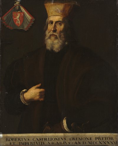 Portrait of Roberto Castiglione by Unknown artist