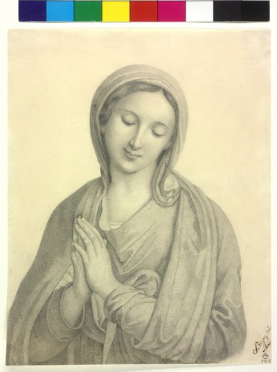Praying Madonna by Unknown artist