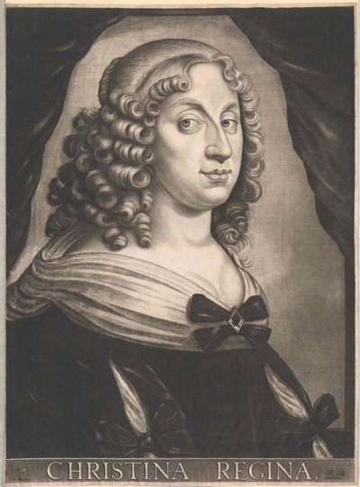 Queen of Sweden Christine by Unknown artist