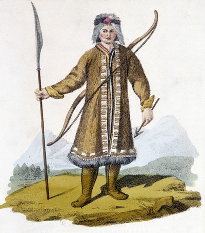 Russian hunter by Unknown artist