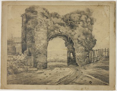 Rye Gate, Winchelsea, Kent by Unknown artist