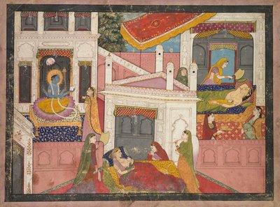 Scenes from the Birth of Rama by Unknown artist