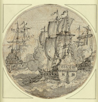 Ship at Sail by Unknown artist