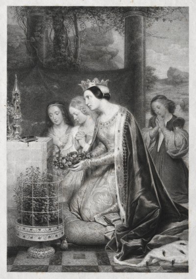St. Amelia, Queen of Hungary by Unknown artist