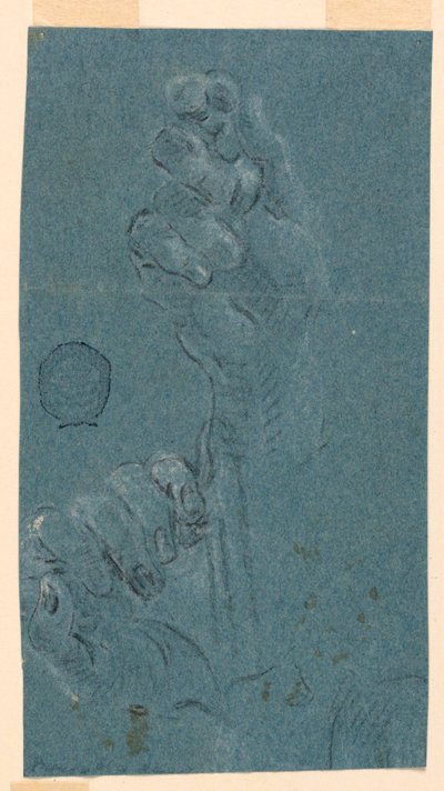 Study: A Pair of Hands by Unknown artist