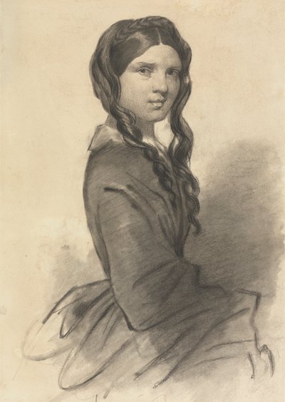 Study of a Woman by Unknown artist
