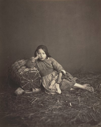 Study of a Young Peasant Girl by Unknown artist