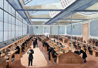 Telegraphy Room by Unknown artist