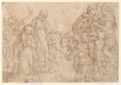 The Adoration of the Magi by Unknown artist
