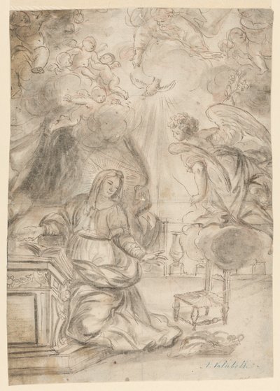 The Annunciation by Unknown artist