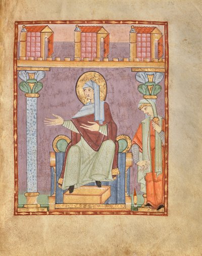 The Annunciation, Virgin Mary by Unknown artist