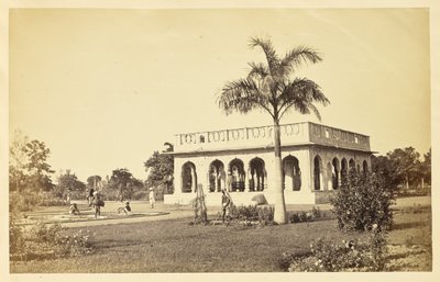 The Baradari in Wingfield Park, Lucknow by Unknown artist