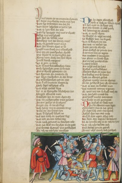 The Battle between Abner