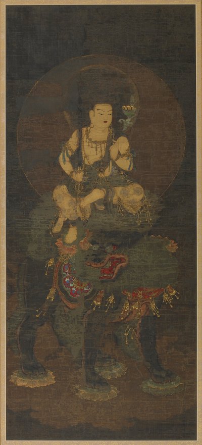 The Bodhisattva Monju by Unknown artist
