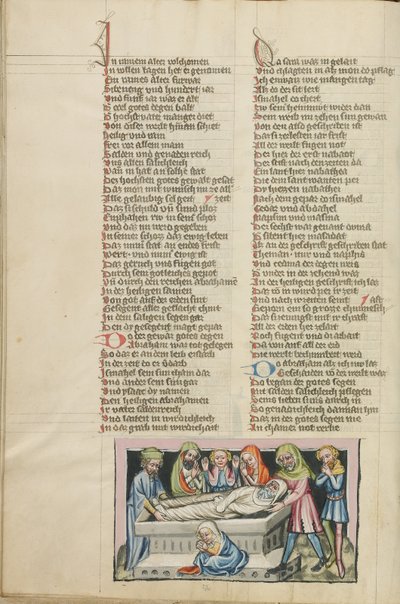 The Burial of Abraham by Unknown artist