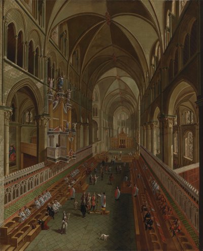 The Choir, Canterbury Cathedral by Unknown artist