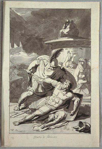 The Death of Priamus by Unknown artist