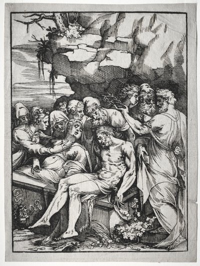 The Entombment by Unknown artist