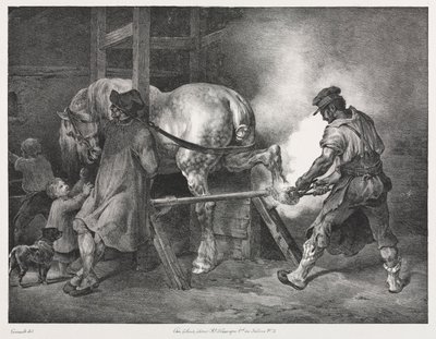 The Flemish Blacksmith by Unknown artist