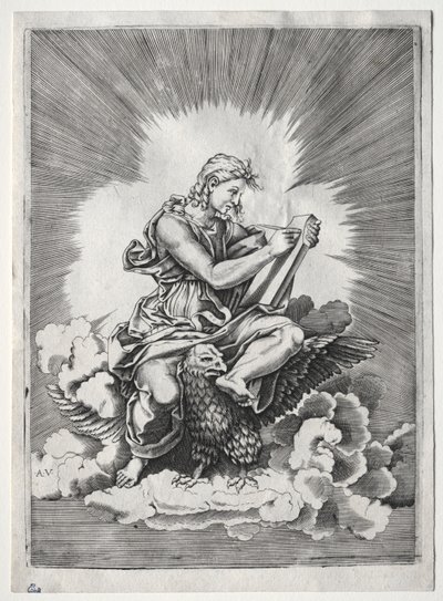 The Four Evangelists: St. John by Unknown artist