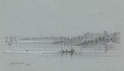 The Harbor at Southampton by Unknown artist