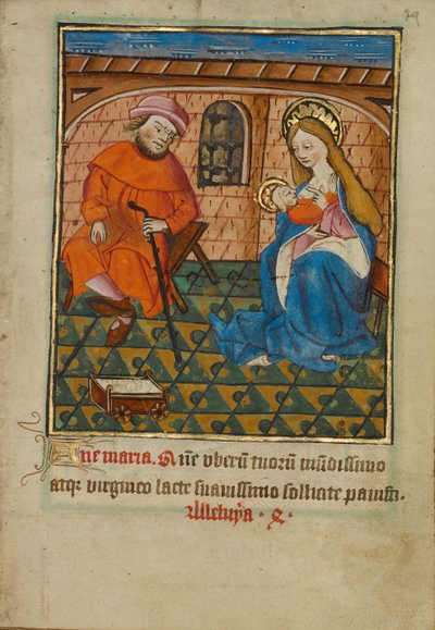 The Holy Family at Home by Unknown artist
