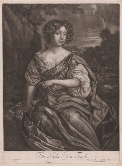 The Lady Essex Finch by Unknown artist
