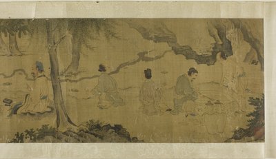 The Orchid Pavilion Gathering by Unknown artist