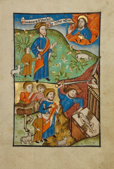 The Sacrifice of Isaac by Unknown artist