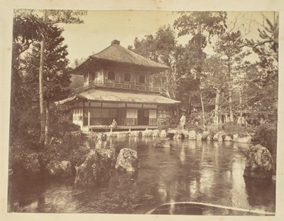 The Silver Pavilion at Jion-ji Temple by Unknown artist