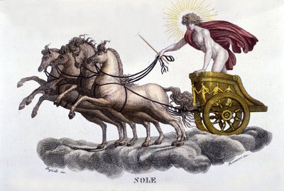 The Sun (19th century engraving) by Unknown artist