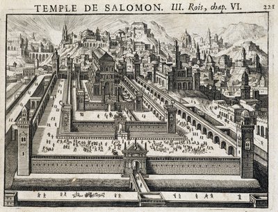 The Temple of Solomon - The Bible by Unknown artist
