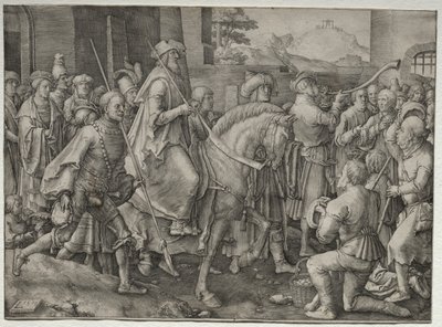 The Triumph of Mordecai by Unknown artist