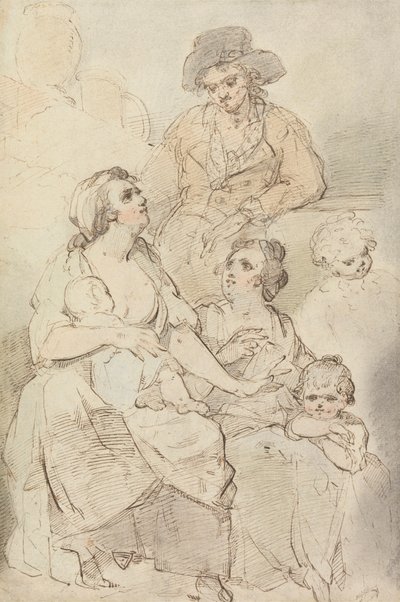 The Virtuous Family by Unknown artist