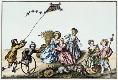 The Kite in the 18th Century by Unknown artist