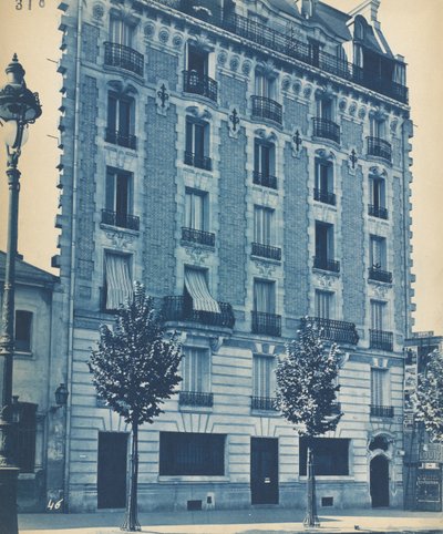 Townhouse Facade by Unknown artist