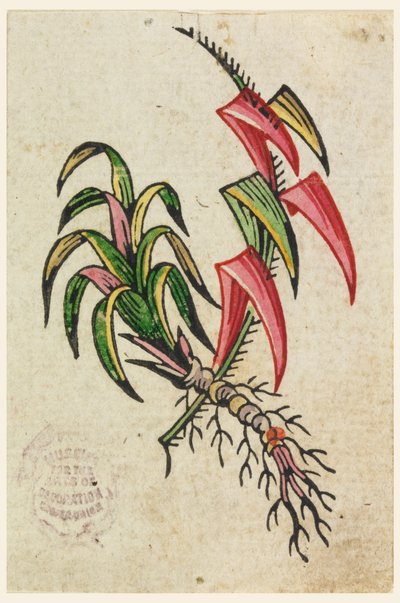 Trial Proof for a Printed Textile by Unknown artist