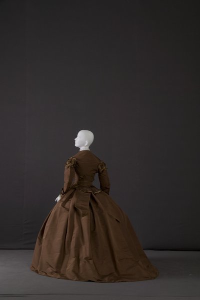 Trousseau dress (back oblique view) by Unknown artist