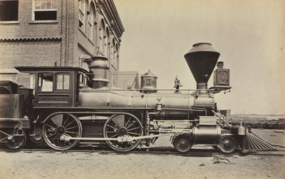 Untitled (Pennsylvania Railroad Engine) by Unknown artist