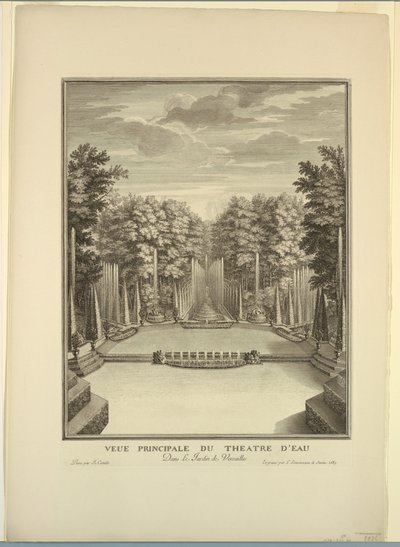 Versailles, Gardens, Water Theatre by Unknown artist