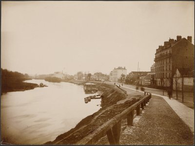 View Along River by Unknown artist
