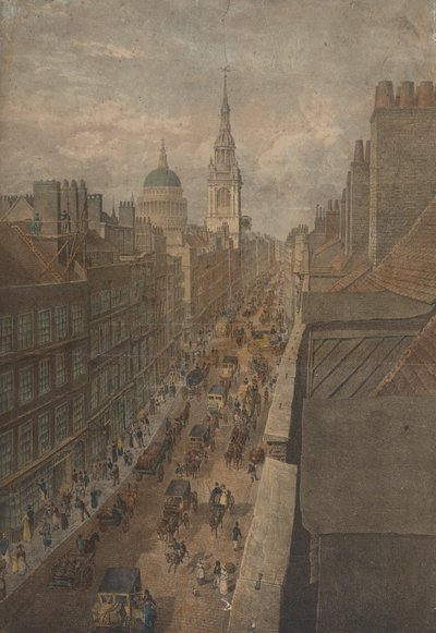 View of Cheapside by Unknown artist