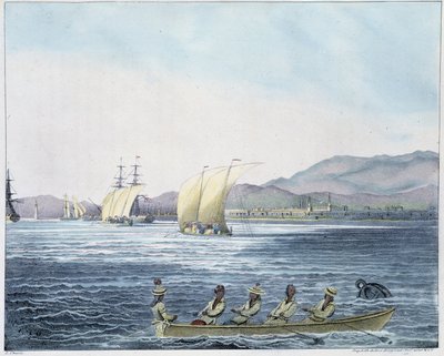 View of Mamille City, Philippines Island. by Unknown artist