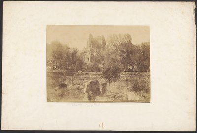 Villa Adriana near Tivoli by Unknown artist
