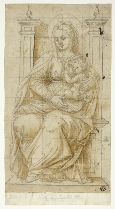 Virgin Nursing the Christ Child by Unknown artist